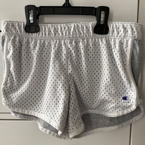 White Champion shorts!